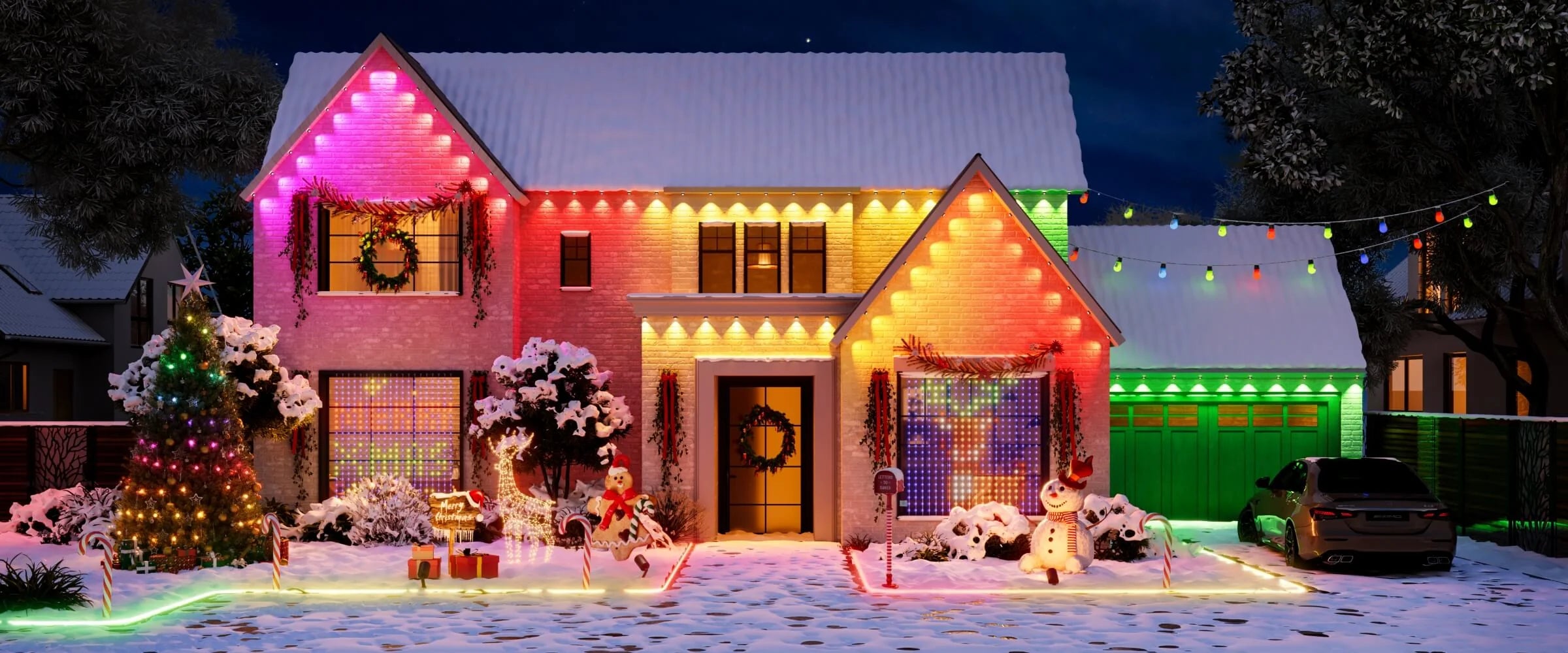 Deerdance RGBIC LED Permanent Outdoor Lights