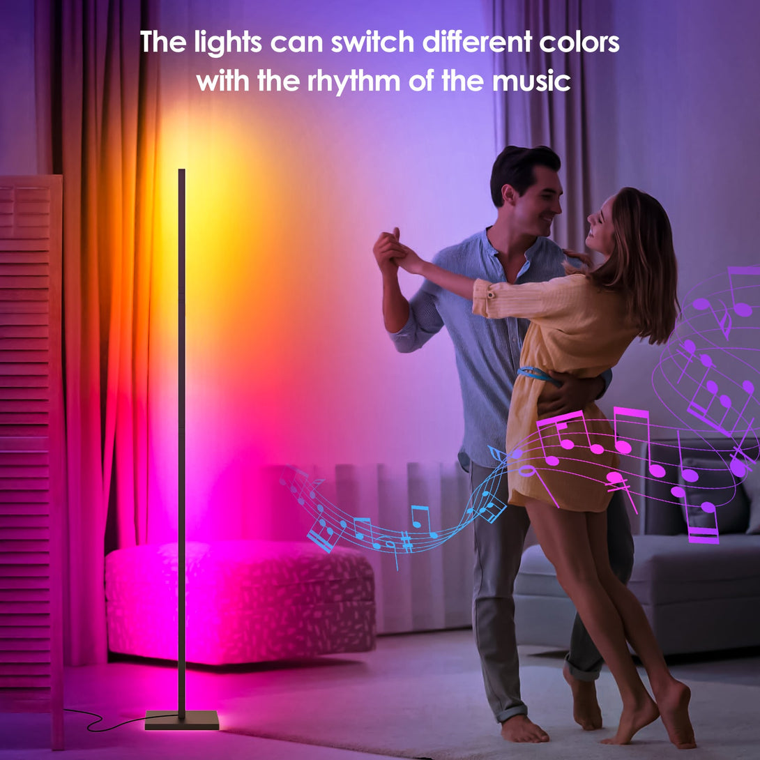 Deerdance RGBW LED Folded Floor Lamp